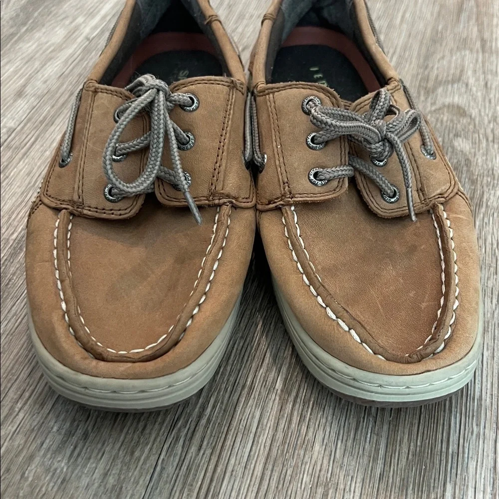 Sperry Kids Tan Boat Shoes